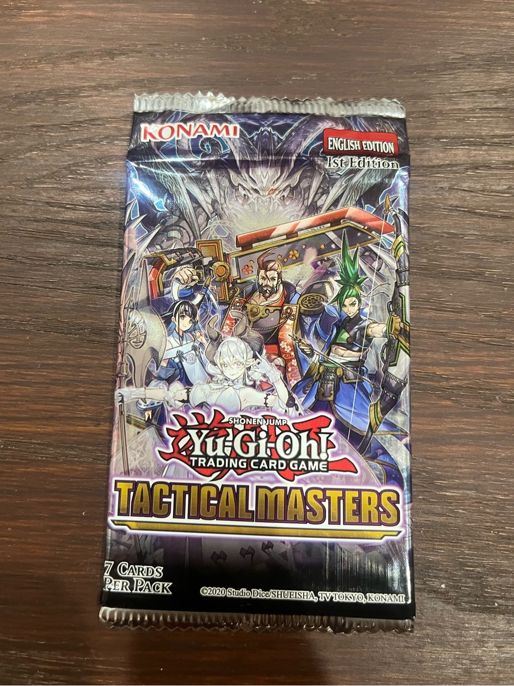 Yu-Gi-Oh! Tactical Masters Booster Pack - Purple